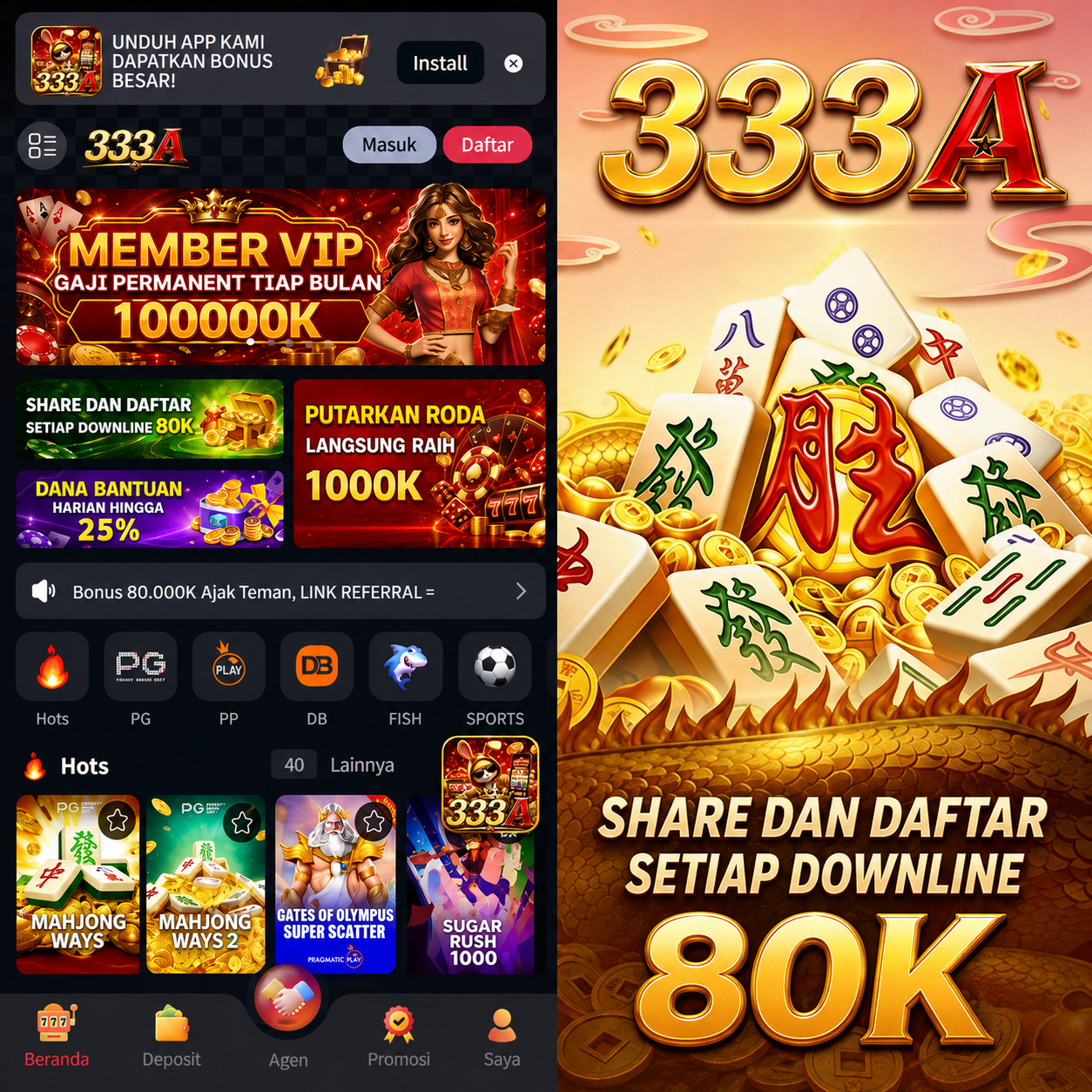 333A - 333a Login Akun Terbaru ✅